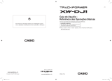 Casio XW-DJ1 Manual do usuário