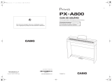 Casio PX-A800BN Manual do usuário