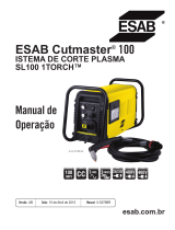 ESAB ESAB Cutmaster® 100 Plasma Cutting System SL100 1TORCH™ Manual do usuário