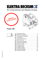 Elektra Beckum POWER 150 Manual do usuário