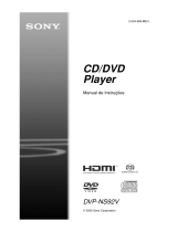 Sony DVP-NS92V Instruções de operação