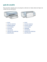 HP Deskjet 5100 Printer series Guia de usuario
