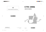 Casio CTK-496 Manual do usuário