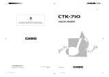 Casio CTK-710 Manual do usuário