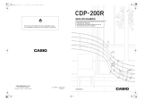 Casio CDP-200R Manual do usuário