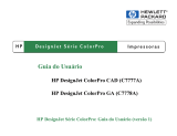 HP DESIGNJET COLORPRO CAD PRINTER Guia de usuario