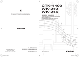 Casio WK-245 Manual do usuário