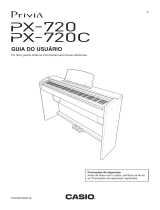 Casio PX-720 Manual do usuário