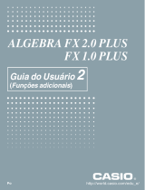 Casio ALGEBRA FX 2.0 PLUS, ALGEBRA FX 1.0 PLUS Manual do usuário