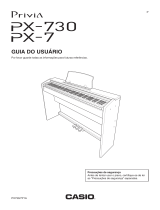 Casio PX-7 Manual do usuário