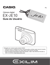 Casio EX-JE10 Manual do usuário