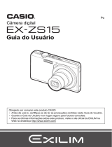 Casio EX-ZS15 Manual do usuário