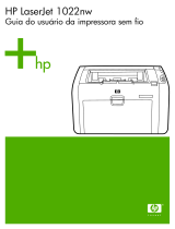 HP LaserJet 1022 Printer series Guia de usuario