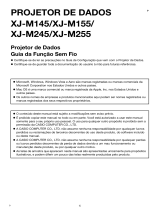 Casio XJ-M140, XJ-M145, XJ-M150, XJ-M155, XJ-M240, XJ-M245, XJ-M250, XJ-M255 (SerialNumber: S9*****, B9***A) XJ-M145/M155/M245/M255 Guia da função sem fio