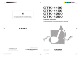 Casio CTK-1100 Manual do usuário