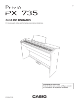 Casio PX-735 Manual do usuário