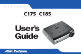 Ask Proxima C310 Manual do usuário