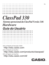 Casio CLASSPAD 330 Manual do usuário