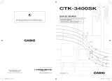 Casio CTK-3400 Manual do usuário