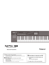 Roland XPS-10 Manual do usuário