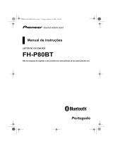 Pioneer FH-P80BT Manual do usuário
