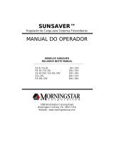 Morningstar SunSaver Manual do usuário