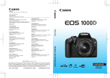 Canon EOS 1000D Manual do usuário