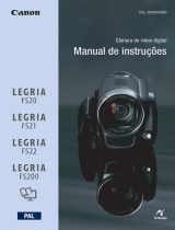 Canon LEGRIA FS20 Manual do usuário
