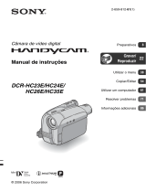 Sony DCR-HC35E Instruções de operação