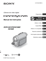 Sony DCR-HC45E Instruções de operação