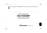 Pioneer DEH-P6800MP Manual do usuário