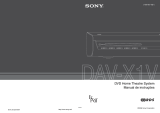 Sony DAV-X1V Instruções de operação