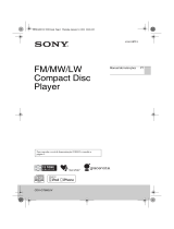 Sony CDX-GT660UV Instruções de operação