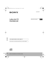 Sony CDX-G1101U Instruções de operação
