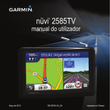Garmin nuvi2585TV Manual do usuário