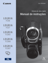 Canon Legria FS305 Manual do usuário