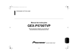 Pioneer GEX-P5700TVP Manual do usuário