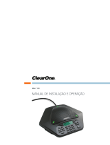 ClearOne MAX EX/MAXAttach Manual do usuário
