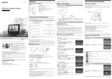 Sony DPF-C70E Instruções de operação