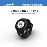 Garmin Forerunner 210 Manual do usuário