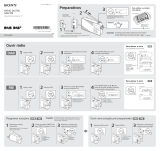 Sony XDR-S40DBP Instruções de operação