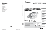Canon MVX200 Manual do usuário