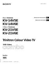 Sony HiBlack Trinitron KV-21V6E Manual do proprietário