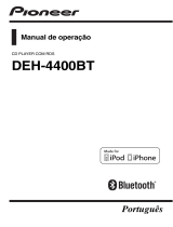Pioneer DEH-4400BT Manual do usuário