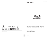 Sony BDP-CX7000ES Instruções de operação