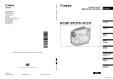 Canon DC201 Manual do usuário