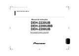 Pioneer DEH-2200UBB Manual do usuário
