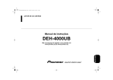 Pioneer DEH-4000UB Manual do usuário