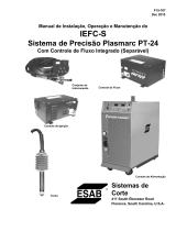 ESAB IEFC-S PT-24 Precision Plasmarc System Guia de instalação