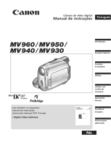 Canon MV960 Manual do usuário